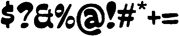 DearbunDisplay-Regular otf (400) Font OTHER CHARS