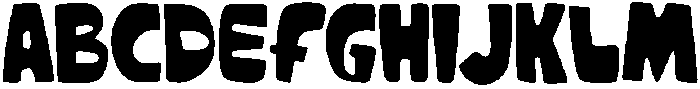 DearbunDisplay-Regular otf (400) Font UPPERCASE