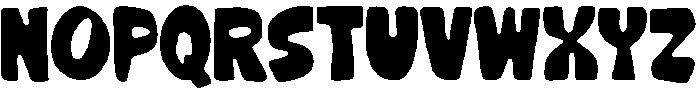 DearbunDisplay-Regular otf (400) Font UPPERCASE