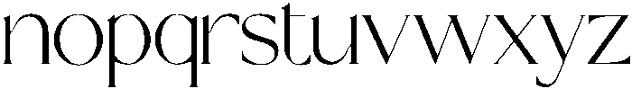 Dearest Regular otf (400) Font LOWERCASE