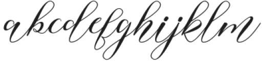 DearlyVega-Regular otf (400) Font LOWERCASE