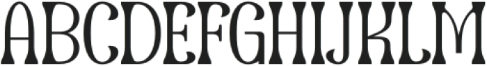 Dearshy Haislein otf (400) Font UPPERCASE