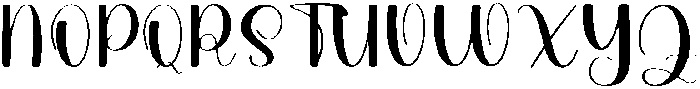 Deary Regular otf (400) Font UPPERCASE