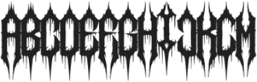 Death Blizard otf (400) FONT