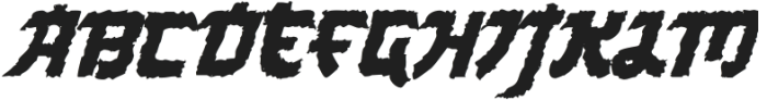 Death Mist Italic Rough otf (400) FONT