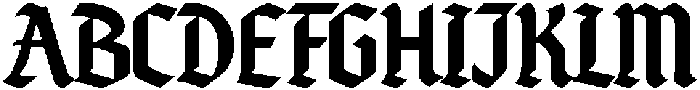 Death Rider otf (400) Font UPPERCASE