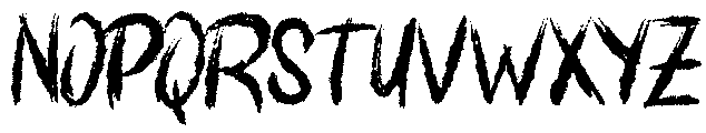 Death Shadow ttf (400) Font UPPERCASE