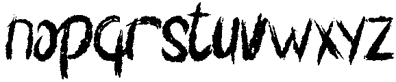 Death Shadow ttf (400) Font LOWERCASE