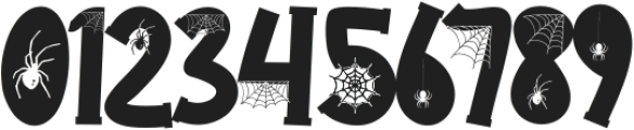 Death Spider ttf (400) Font OTHER CHARS