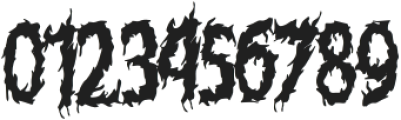 Death angel otf (400) Font OTHER CHARS