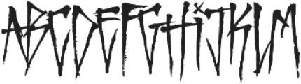 Deathgrin ttf (400) Font UPPERCASE