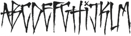 Deathgrin ttf (400) Font LOWERCASE