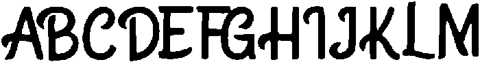 Debe ttf (400) Font UPPERCASE