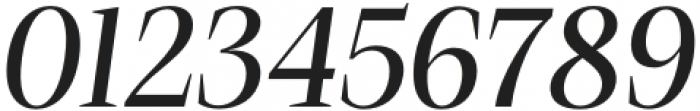Debira Medium Italic otf (500) Font OTHER CHARS