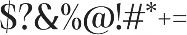 Debira Medium otf (500) Font OTHER CHARS