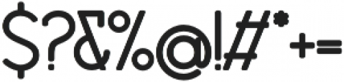 Debock Sans otf (800) Font OTHER CHARS