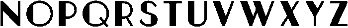 Deborah Regular otf (400) Font LOWERCASE