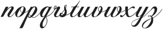 Debut Script otf (400) Font LOWERCASE