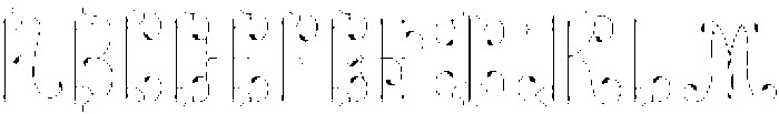Decatur Monograms Regular otf (400) Font UPPERCASE