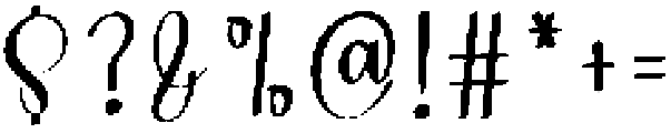 December Celebrate Regular otf (400) Font OTHER CHARS