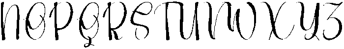 December Celebrate Regular otf (400) Font UPPERCASE