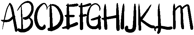 December Christmas Regular otf (400) Font UPPERCASE
