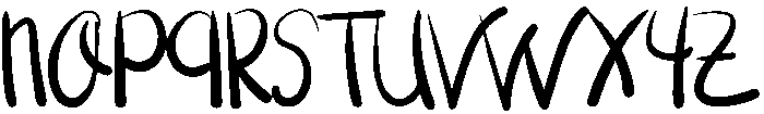 December Christmas Regular otf (400) Font UPPERCASE