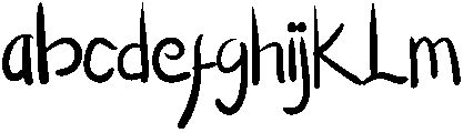 December Christmas Regular otf (400) FONT