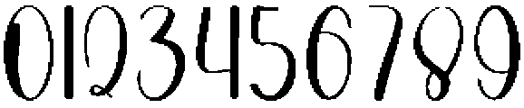 December The Best Regular otf (400) Font OTHER CHARS