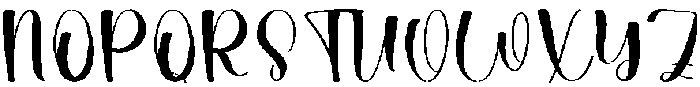 December The Best Regular otf (400) Font UPPERCASE