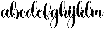 December The Best Regular otf (400) FONT