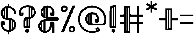 Deco Frame otf (400) Font OTHER CHARS