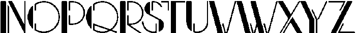 Decogaze otf (400) Font LOWERCASE