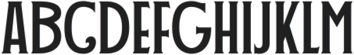 Decohead Serif Regular otf (400) Font UPPERCASE