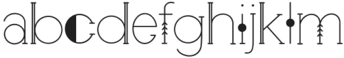 Decolicious Regular otf (400) Font LOWERCASE