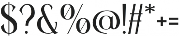 Decondor Regular otf (400) Font OTHER CHARS