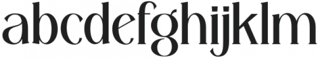 Decondor Regular otf (400) Font LOWERCASE