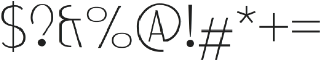 Decophile Light otf (300) Font OTHER CHARS