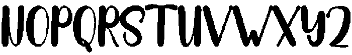 Decor Cake Regular otf (400) Font UPPERCASE
