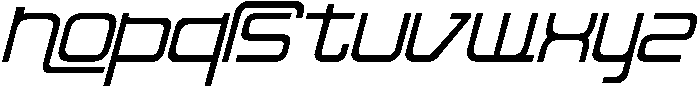 Decorative Aesthetic ExtraLight Italic otf (200) Font LOWERCASE