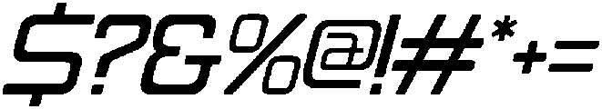 Decorative Aesthetic Light Italic otf (300) Font OTHER CHARS