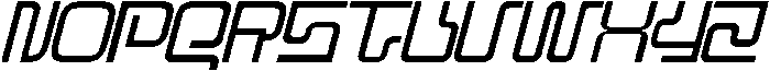 Decorative Aesthetic Light Italic otf (300) Font UPPERCASE