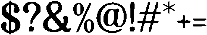 Decorative Bubble Regular otf (400) Font OTHER CHARS
