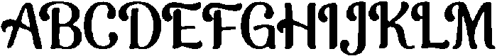 Decorative Bubble Regular otf (400) Font UPPERCASE