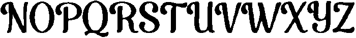 Decorative Bubble Regular otf (400) Font UPPERCASE