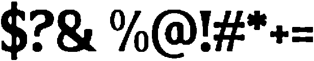 Decoretro Regular ttf (400) Font OTHER CHARS