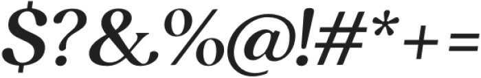 Decors Italic otf (400) Font OTHER CHARS