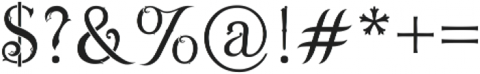 Decorus Font Regular otf (400) Font OTHER CHARS