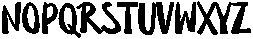 Decrafs Regular otf (400) Font UPPERCASE
