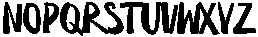 Decrafs Regular otf (400) Font LOWERCASE